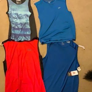 Men’s Small  lot of 4 Dri weave shirts #010104